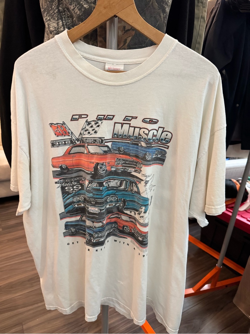 96’ Vintage Pure Muscle Street Lethal Tee - White